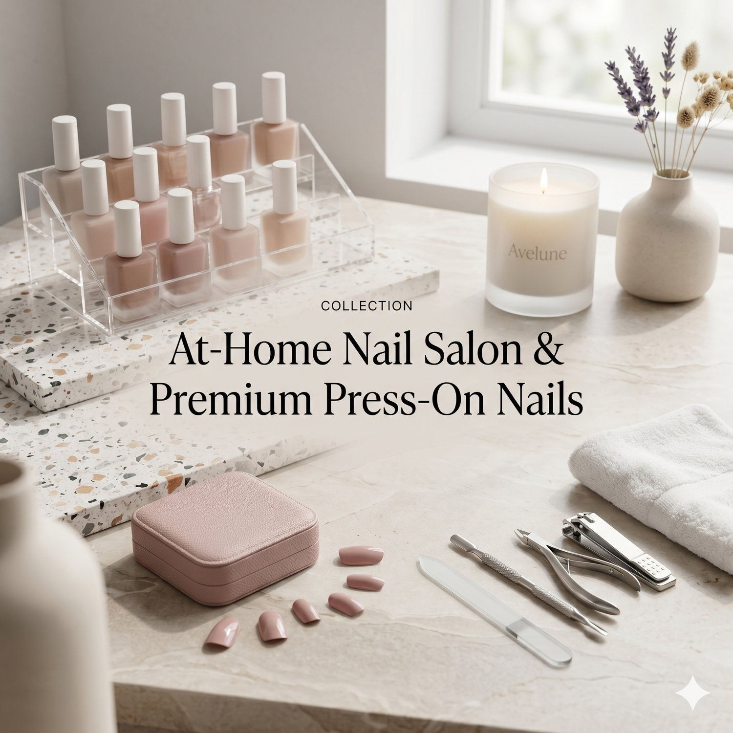 At-Home Nail Salon & Premium Press-On Nails