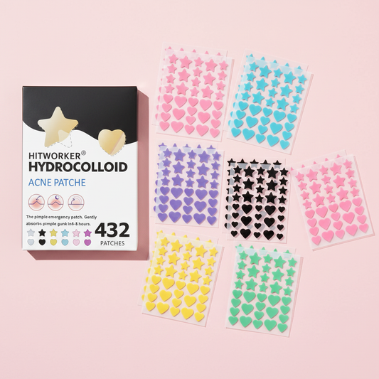 432-Pack Star-Shaped Pimple Patches – Lifestyle