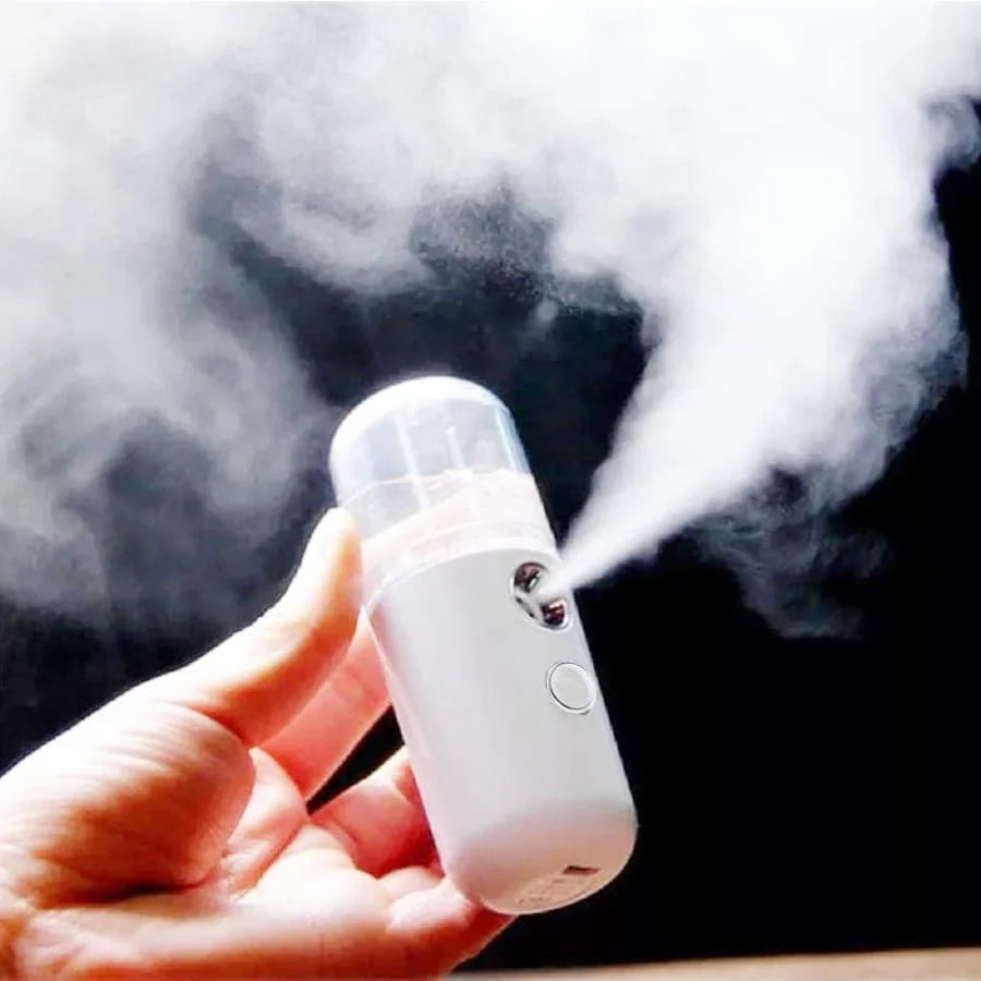 Mini USB Facial Steamer – Portable Mist Sprayer & Skin Hydration Tool for Women