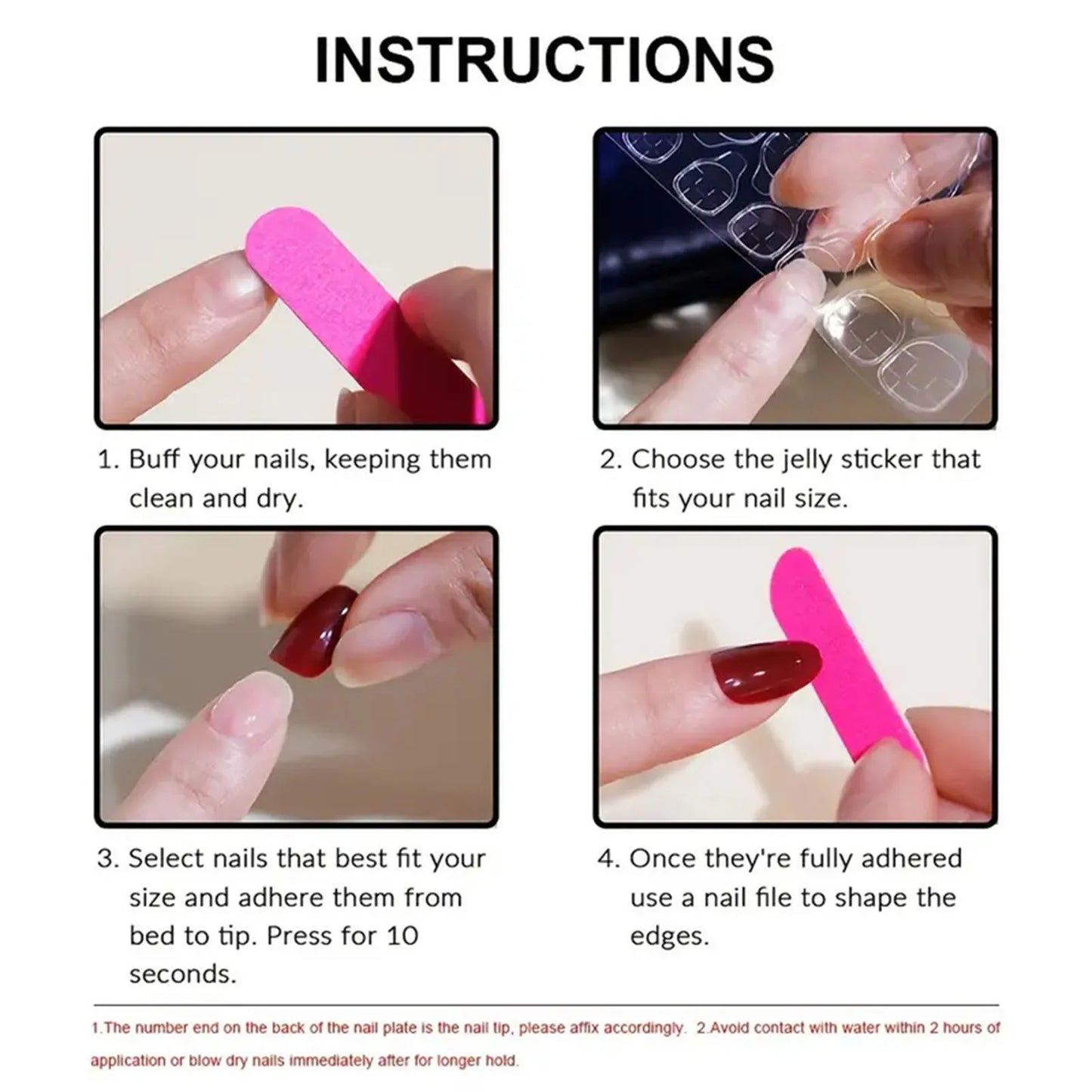 French Cat Eye Press-On Nails — Pink Bow Korean Style Almond Tips