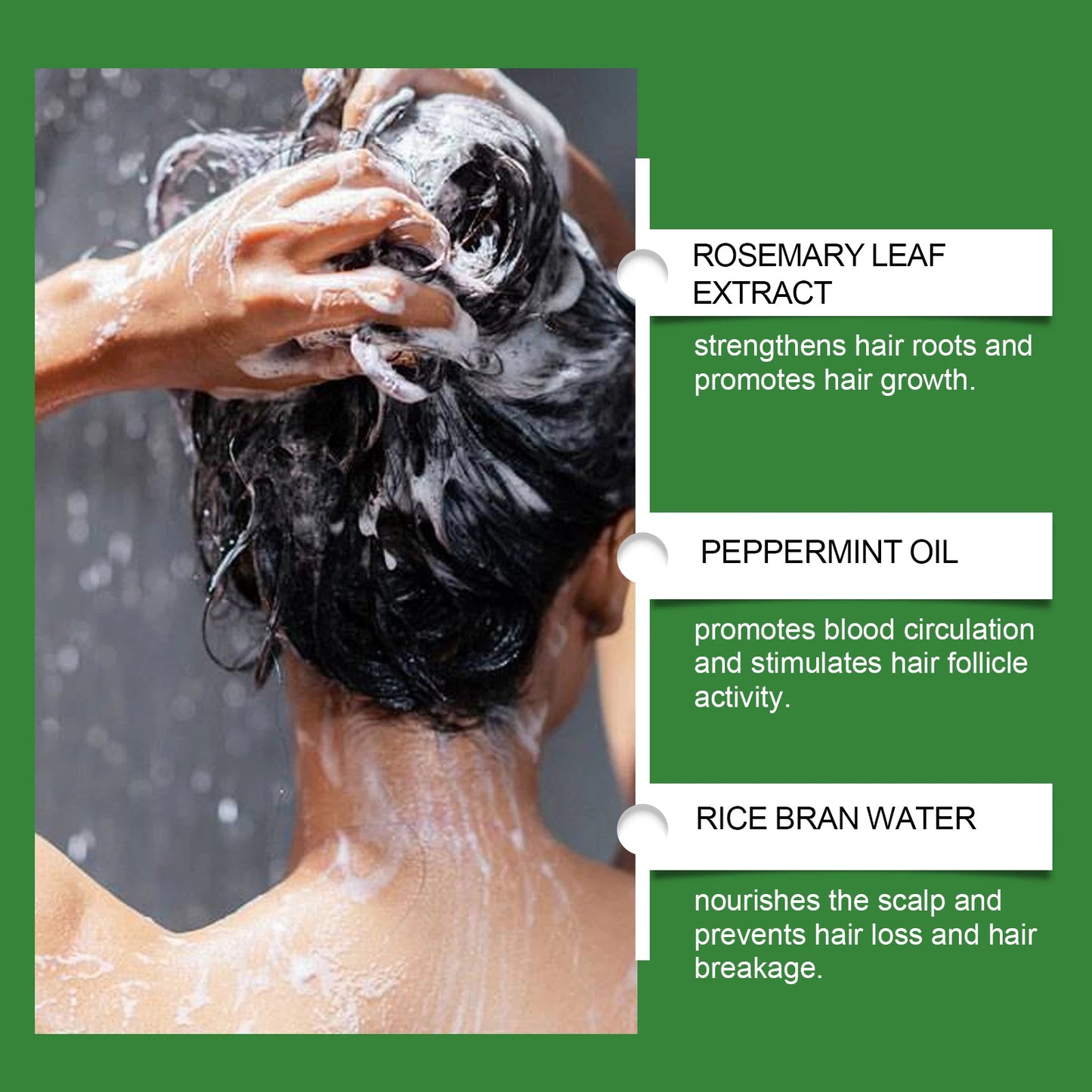 Rosemary & Rice Water Hair Growth Spray – Scalp Nourishing Mist for Thicker, Stronger Hair
