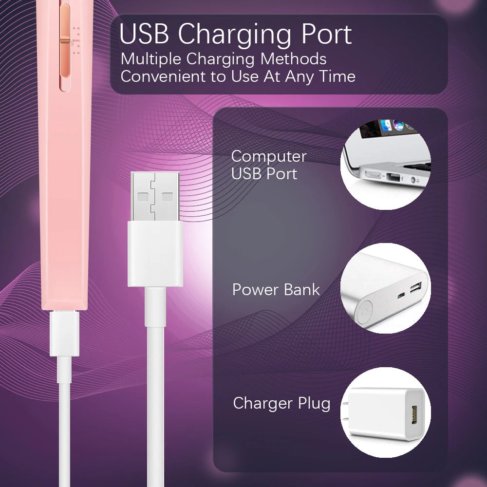 5-in-1 Electric Nail Drill Machine — USB Portable Manicure Set