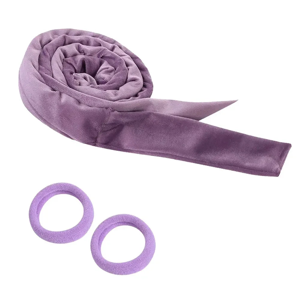 Heatless Curling Rod Headband — No-Heat Overnight Hair Curler