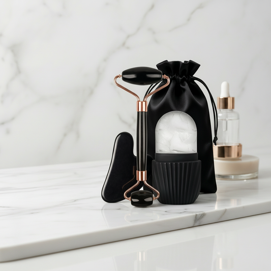 Ice Face Roller & Gua Sha Set – Minimalista