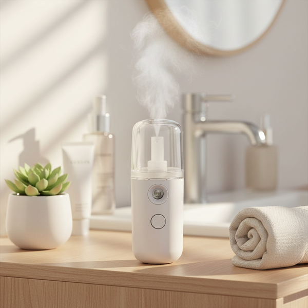Mini USB Facial Steamer – Lifestyle