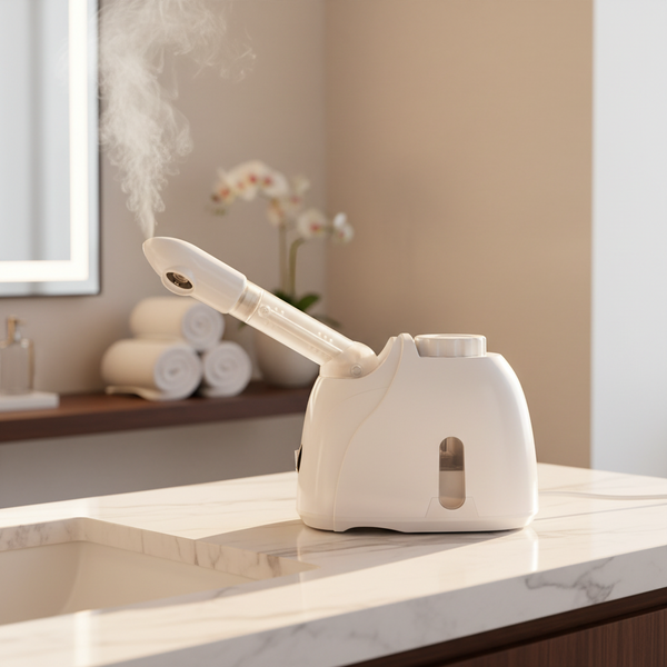 Ozone Facial Steamer – Deep Pore Cleansing Warm Mist Face Vaporizer for Home Spa & Salon