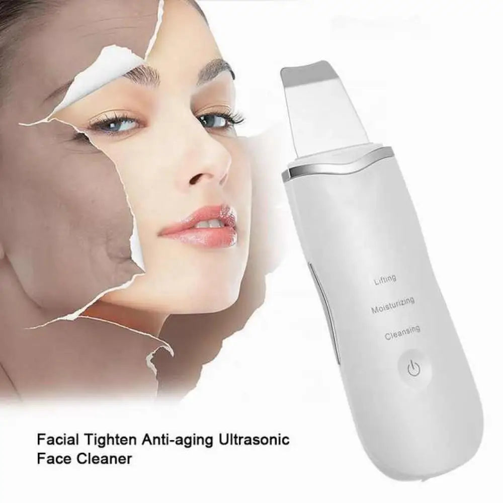 Ultrasonic Skin Scrubber – Blackhead Remover & Deep Pore Cleansing Facial Peeling Device